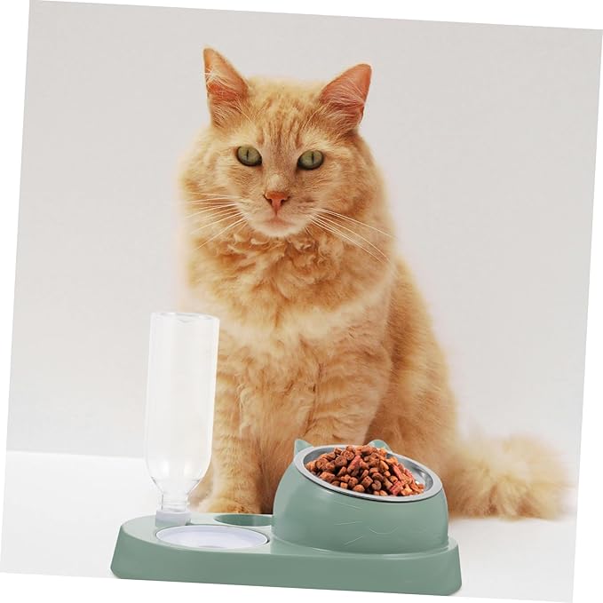 BESPORTBLE Automatic Pet Water Dispenser Dog Food Serving Bowl Pet Feeder for Cats Dogs
