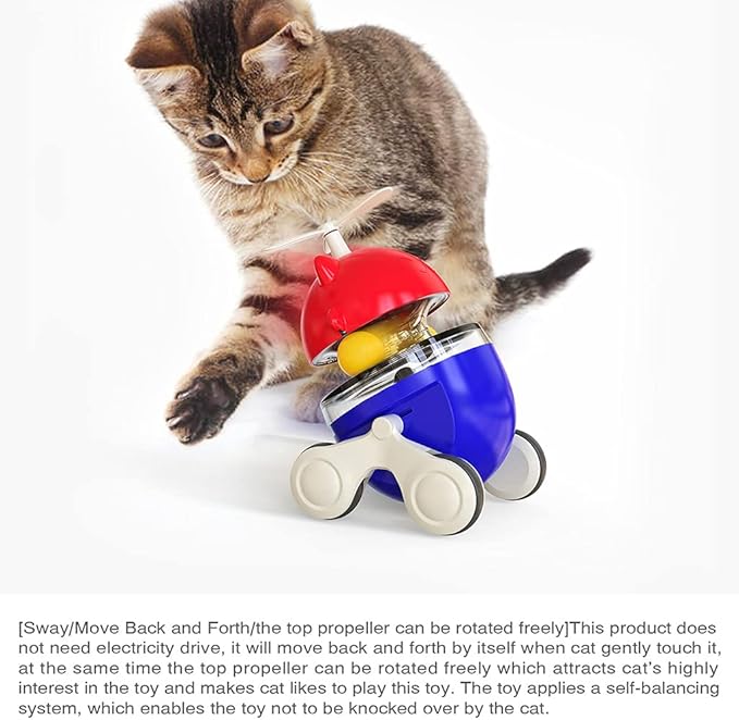 for Interactive Food Dispenser Automatic for Feeder Training Treat Adjustable Funny Pet Leaking Foo