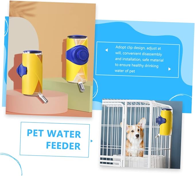 Automatic Pet Waterer Wear-Resistant Dog Water Dispenser Easy Design for Convenient Hydration for Home Use and Outdoor Activities