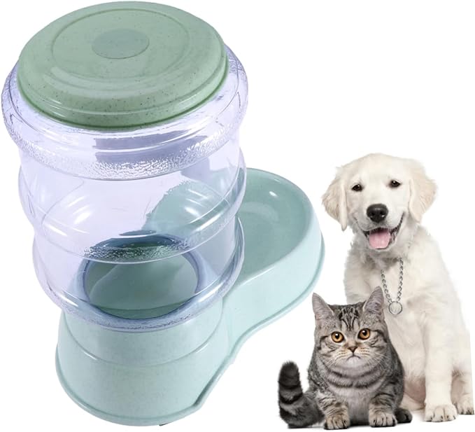 Automatic Pet Feeder Water Bowl for Dogs Cats Pet Supplies Easy-Clean Dispenser