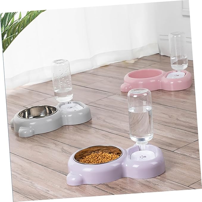 BESPORTBLE Pet Food and Water Bowl Cat Dog Feeder Water Feeder Elevated Pet Bowl Safe Eco-Friendly