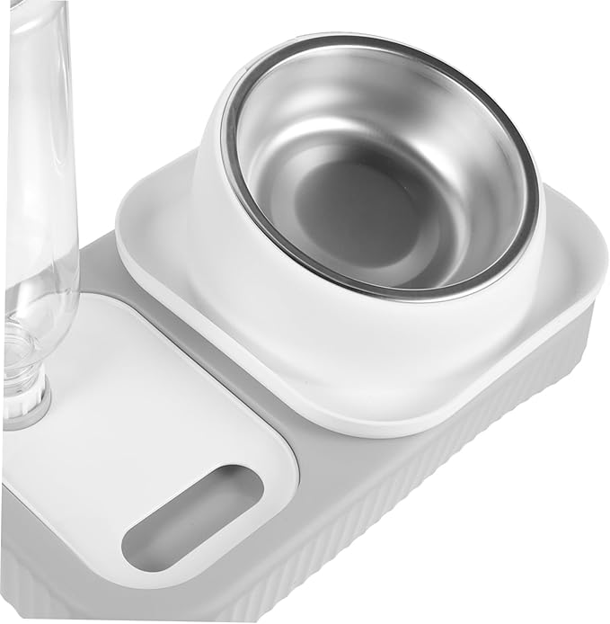 Cat Dog Feeder Waterer Set Automatic Compact Detachable Feed Tool Pet Bowls Waterer for Cats Dogs