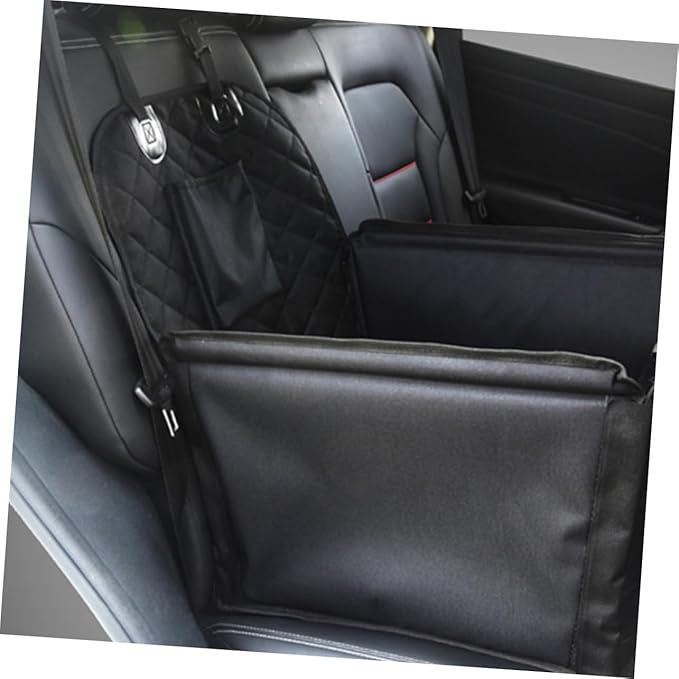 Garneck Pet Dog Car Seats Bed Non-Slip Dog Car Bed Furniture Support Feet Lightweight and Compact for Travel