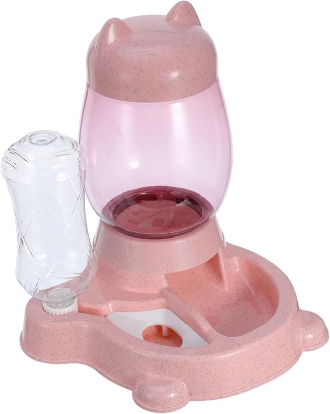 Yardwe Cat Ear Automatic Water Feeder Creative Pet Drinking Tool for Cats and Dogs Capacity Water Dispenser Convenient Pet Hydration