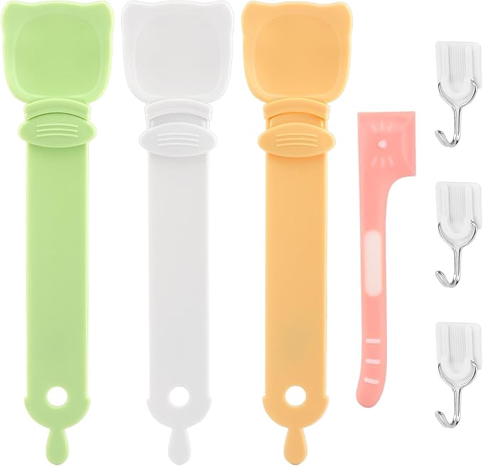4pcs Wet Food Liquid Snack Dogs Dispenser Convenient Safe Cat Strip Feeder