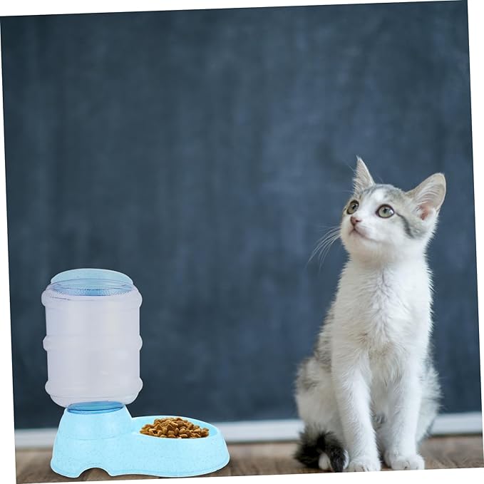 Beaupretty Automatic Pet Food Dispenser Compact and Elegant Feeder for Cats and Dogs Easy to Use Pet Supply