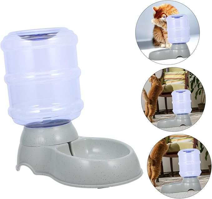 Milisten Automatic Pet Water Dispenser Large Capacity Shatter-Resistant and Cats Convenient Drinking for Pets Stylish Decoration
