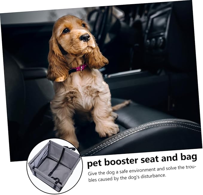 BESPORTBLE Pet Travel Carrier Safety Belt Breathable Dog Car Seat Cover for Cars Easy to Install Pet Seat for Dogs and Convenient Travel