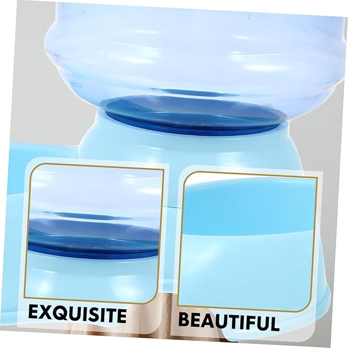 Kisangel Automatic Pet Water Dispenser for Cats and Dogs Bowl Feeding Random Colors for Cats and Puppies