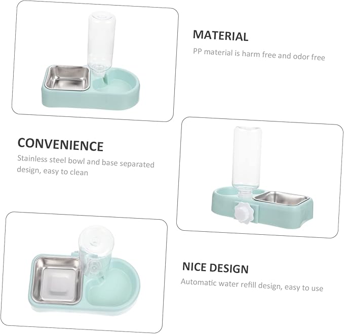 Cat Bowls Detachable Water Dispenser Automatic Pet Feeder Dog Water Bowl Pet Supplies