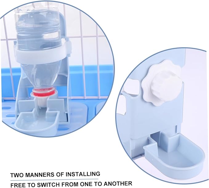 SUPVOX 1pc Hanging Waterer Automatic Water Feeder for Dogs Cats Leak Design for Use Convenient Pet Water Dispenser Station