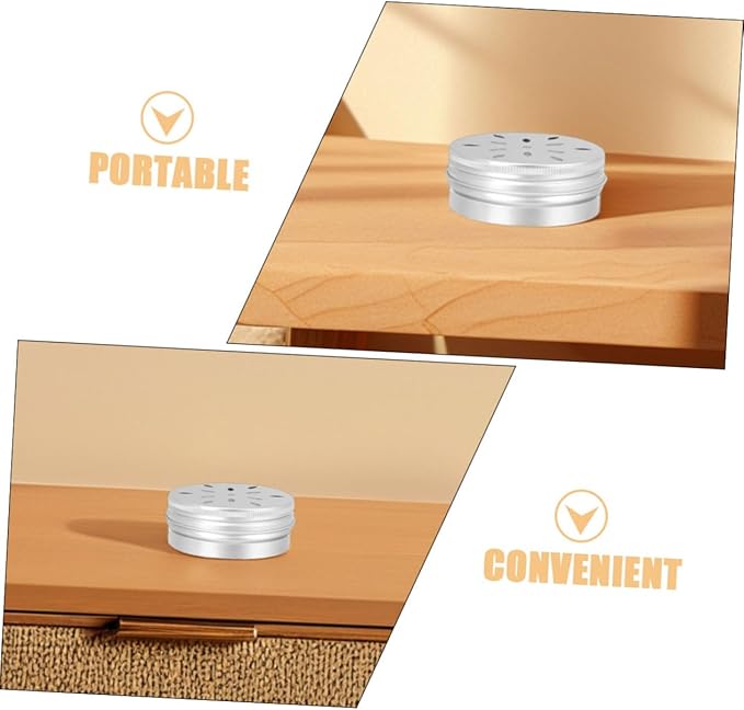 BESPORTBLE 8pcs Dog Scent Training Box Aluminum Canisters for Scent Detection and Nose Work for Professional and Home Use Capacity for Various Training Needs