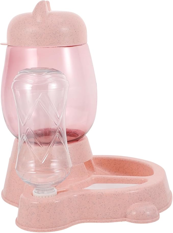1PC Automatic Cat Water Dispenser and Dog Bowl Feeder Non Slip Design Prevents Wetting Pets Hair for Cats and Dogs Promotes Healthy Eating Habits