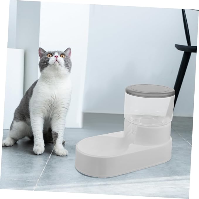 POPETPOP 2pcs Automatic Cat Feeder and Water Dispenser Dog Feeder Bowl Self-Filling for Cats and Dogs Pet Dispenser Pet Water Container