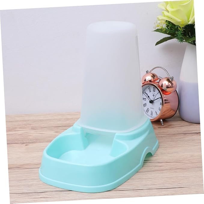 VANZACK 2pcs Automatic Feeder for Pet Dogs Cats Food Dispenser Easy Single Multiple Stay Convenience