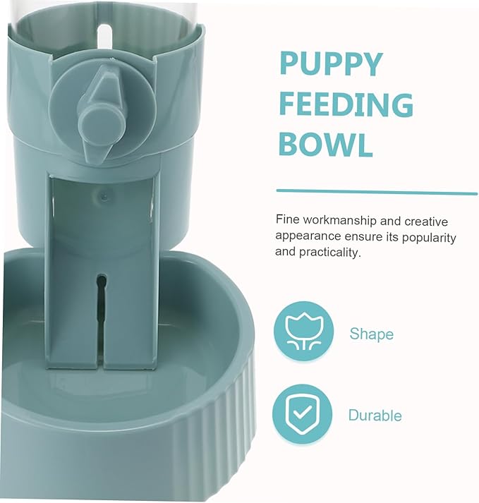 Yardwe Hanging Automatic Pet Food Feeder Material Non-tip and Cats Easy to Install Feeding Station for Puppies and Kittens