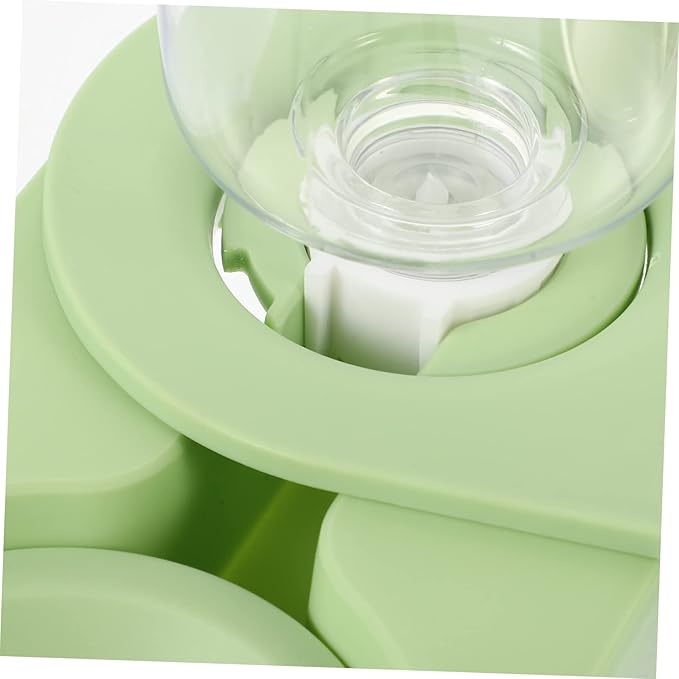 balacoo Dog Bowl Set Double Cat Feeder Automatic Dispenser for Food and -Saving Design Easy Cats and Pets
