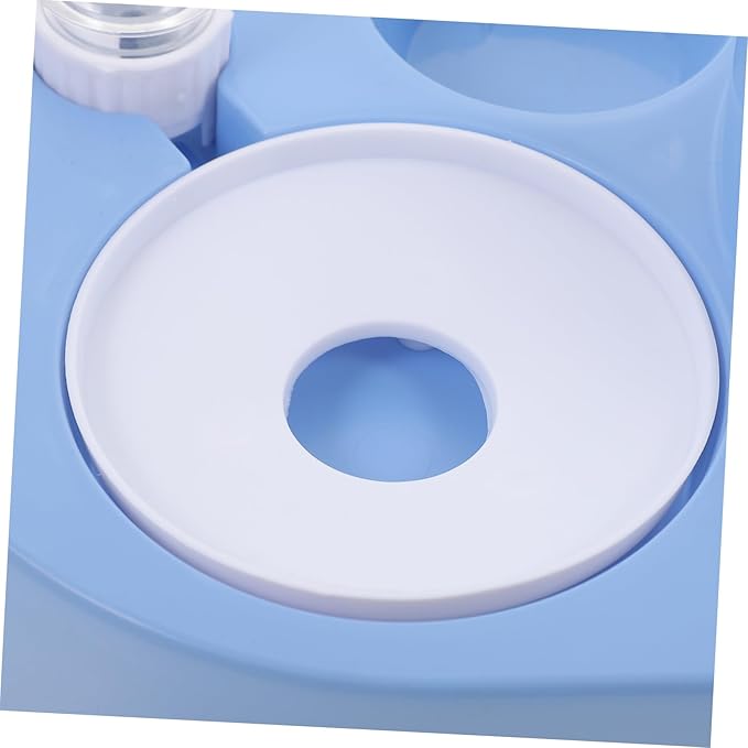 Automatic PET Feeder and Water Dispenser Set for Dogs and Cats Detachable Dual Bowls for Food and Water Suitable for Puppies and Small Pets Easy to Clean