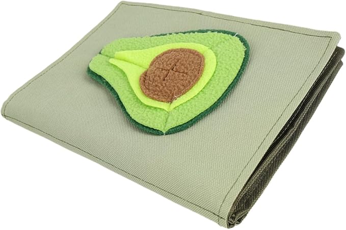 Snuffle Dog Toy for Interactive Nose Work Pet Food Dispensing Polar Fleece Material Engaging Training Mat for Dogs and Puppies Fun Playtime