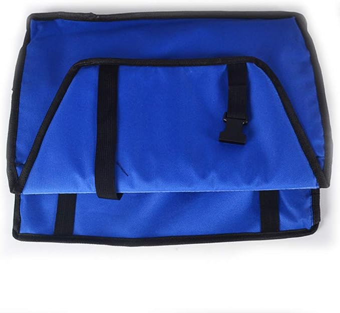 Portable Pet Booster Car Seat - for Cat and Dog Breathable Bag Safety Leash, Suitable for Small and Medium Pets (Color : Blue)