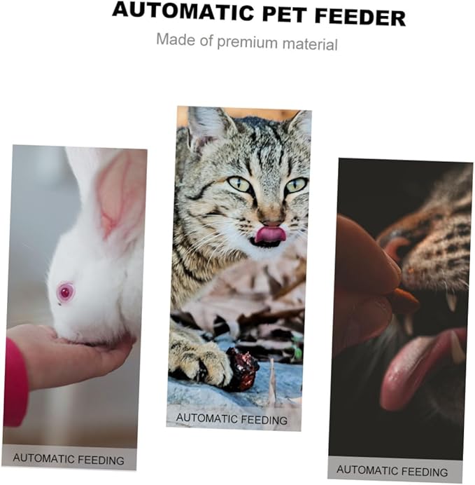BESPORTBLE Pet Water Bowl Food Bowl Automatic Feeder for Cats Capacity Easy Clean Design