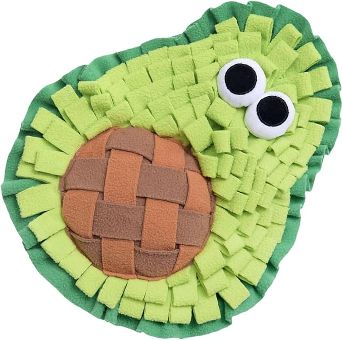 Pet Sniffing Mat - Interactive Foraging Toy, Puppy Slow Eating with Enrichment Pad, Dog Training with Nose Work Activity, Medium Large Breed with Indoor Play Use, Foraging Mat for Home Garden