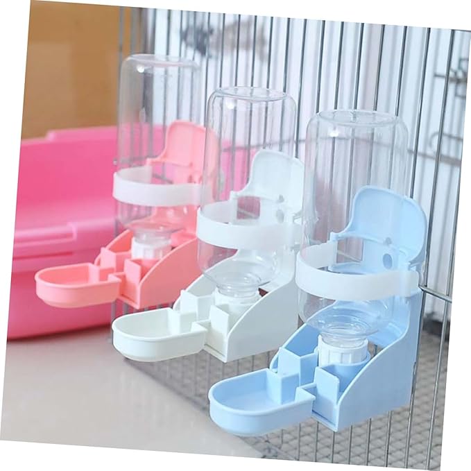 FRCOLOR 2pcs Pet Automatic Water Feeder for Cats and Dogs Unique Hanging Design Convenient Pet Drinking Tool Smooth and