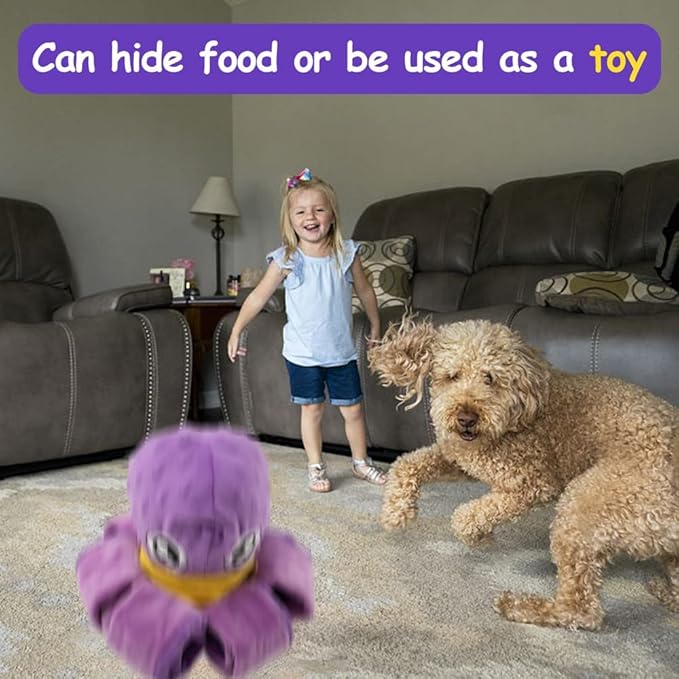 Dog Snuffle Toy - Interactive Puzzle Games & Slow Feeder for Boredom Relief - Treat Dispensing Toys & Snuffle Mat for Large, Medium & Small Dogs