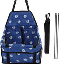 Pet Car Seat with Safety Leash, Dog Car Basket for Puppy Cat, Breathable Slip Proof Design, Portable Pet Travel Carrier with Adjustable Straps for Most Vehicles (Blue)