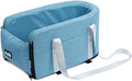 Dog Console Car Seat, Pet Car Booster Seat, Center Console Doggie Seat, Armrest Booster Seat, Travel Bags for Dogs Cats, Washable Dog Cat Booster Seat, for Dogs Cats Dog Car Seat Pet Supplies(Blue)