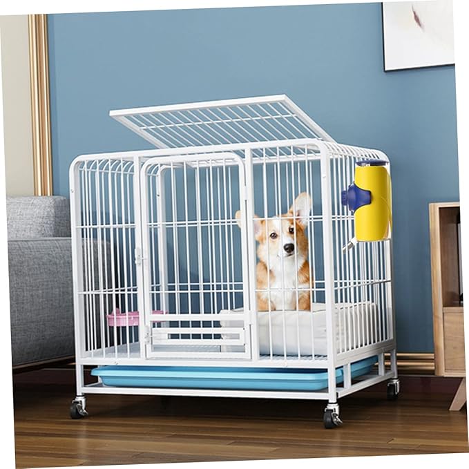 SUPVOX Automatic Pet Water Feeder Hanging Water Dispenser for Dogs and Cats Easy to Nozzle for Travel and Home Use