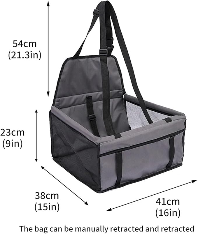 Dog Car Seat Cushion Hanging Bag Travel for Small to Medium Cage Accessories(3pcs)