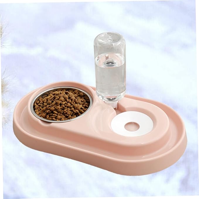 Pet Water Feeder Auto Fill Dog Bowl Pet Water Dispenser Plastic Stainless Steel for Dogs Feeding Drinking Bowl
