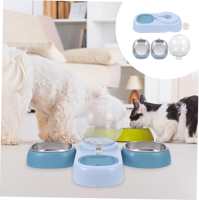 Automatic Pet Water Dispenser Durable Transparent Water Feeder for Cats Dogs and Pets Practical Smooth Design for Home and Outdoor Use
