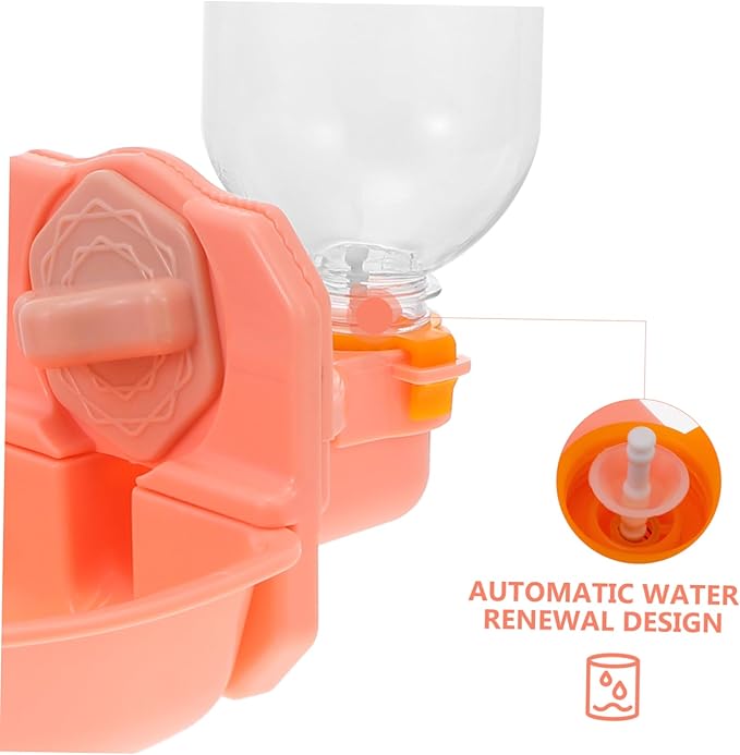 SUPVOX Pet Water Dispenser Feeder Bowl Large for Dogs Cats Birds Automatic Pet Feeder Unique Design