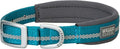 Terrain D.O.G. Reflective Neoprene Lined Dog Collar, Blue Bay, 15" (13-16 in., 3/4 in. Width), Model Number: 07-0860-71-15
