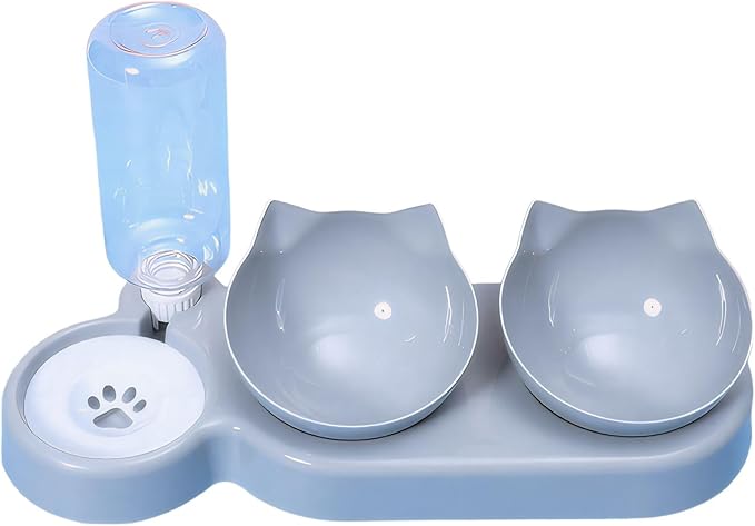 Automatic Pet Bowl for Dogs and Cats with Water Dispenser - 3-Day Feeding and Drinking Station for Home, Store, Boarding, and Travel