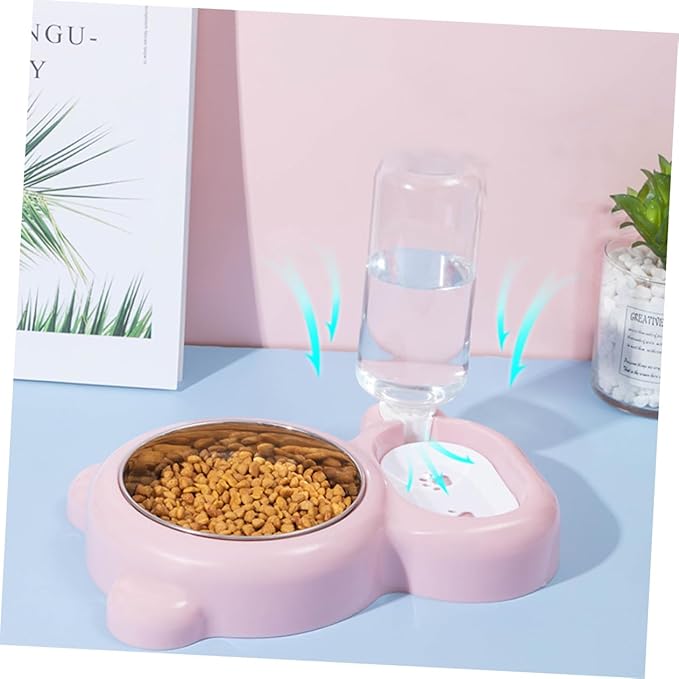 Pet Feeder Bowl Splash Dog Water Bowl Raised Cat Dog Eating Pet Supplies