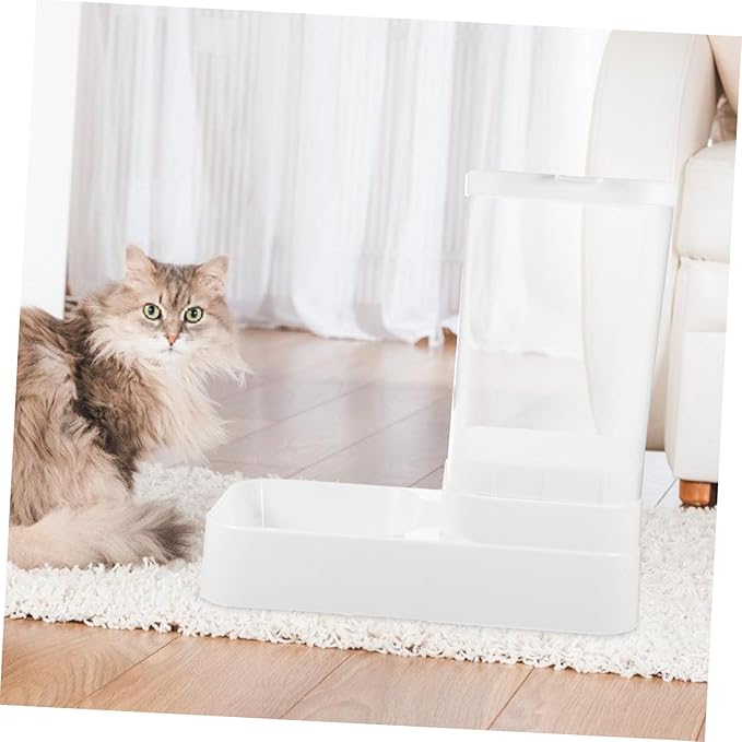 Large Capacity Automatic PET Feeder for Cats and Dogs Timed Food Dispenser Adjustable Portion Control Suitable for Multiple Pets Material