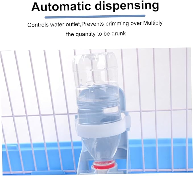 BESPORTBLE 1pc Hanging Waterer for Pets Capacity Feeder for Dogs and Cats Automatic Leak Design for Indoor and Outdoor Use Easy to Install Pet Water Station