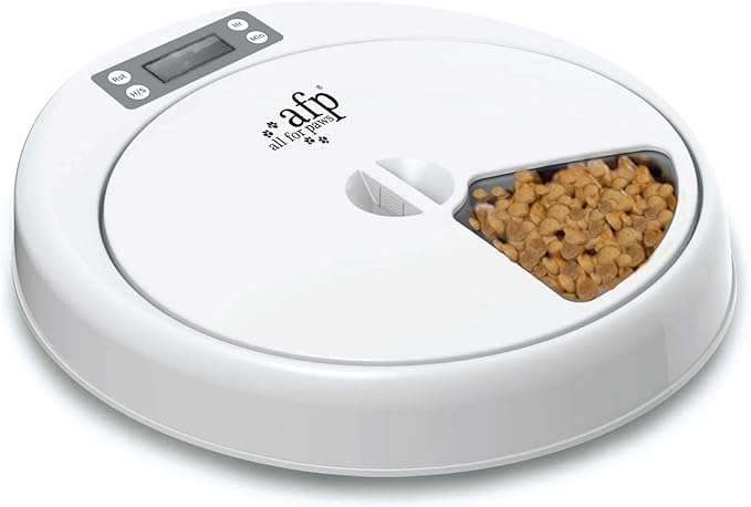 ALL FOR PAWS Lifestyle 5-Meal Automatic Pet Feeders, 7.62 kg