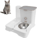 Automatic Pet Feeder, Large Capacity All in One Food Water Dispenser Pet Feeder Station for Home Travel