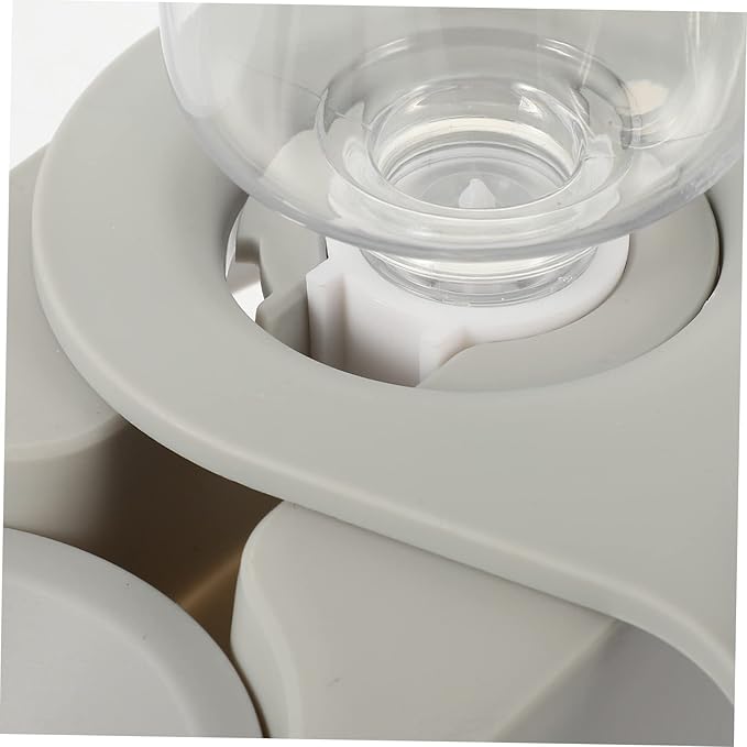 BESPORTBLE Multi-Function Pet Feeder Automatic Water Container Stainless Steel Cat Bowl Slow Feeder for Cats Dogs