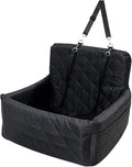 Dog Car Seat, Comfortable Hammock Design, 45x45x35cm, Hammock Pet Seat, Washable Car Chair Cover, Washable and Detachable Cover, for Road Trips, Camping, Daily Commutes, Or Vet Visits