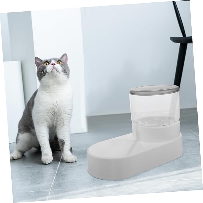 Automatic Dog Water Dispenser Auto Fill Pet Feeder Bowl for Cats and Dogs Elegant Design with Texture Convenient and Practical Pet Accessory Mess Water Feeding