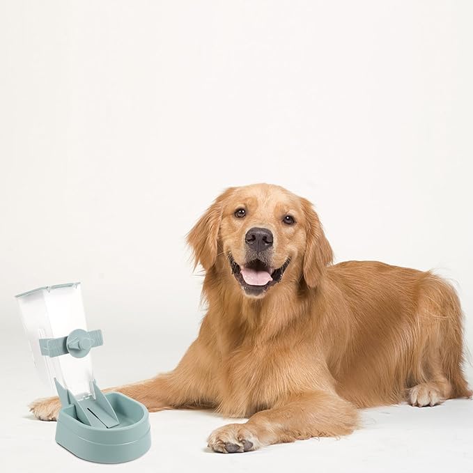 2l Automatic Hanging Dog Feeder Bowl Design, Pet Cage Feeder for Puppies, Gravity-Operated Food Dispenser for Pet Supplies