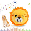 Interactive Dog Toys,2024 New Active Moving Pet Plush Toy,Squeaky Moving Dog Ball Toy,Rechargeable Puppy Toys to Keep Them Busy,Washable Pig Plush Toys(Lion)