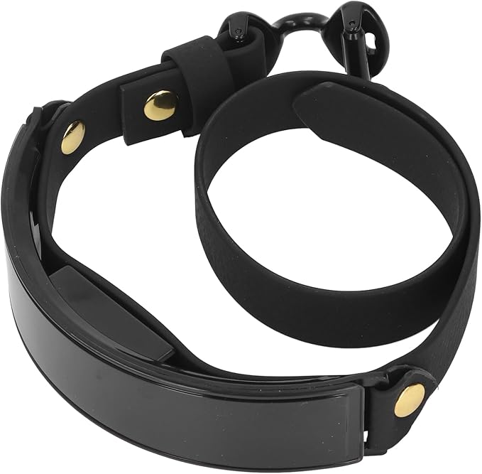 LED Dog Collar Smart DIY Screen Fashionable Rechargeable Light Up Dog Collar in The Dark Pet Necklace (Red Light)