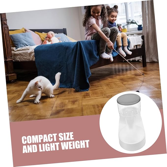 2pcs Sturdy Cat Water Feeder Automatic Pet Feeder No Spill Bowl Gravity Pet Water Dispenser for Cats Dogs