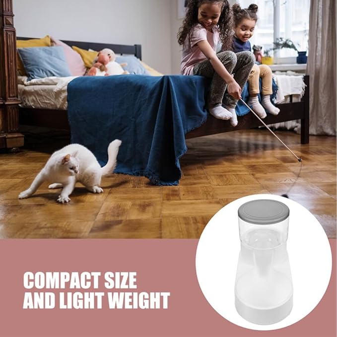 Milisten 2pcs Automatic Pet Feeder Water Dispenser Multi-Purpose Dog Cat Watering Device Capacity Easy to Fill Break-Resistant for Dogs and Cats